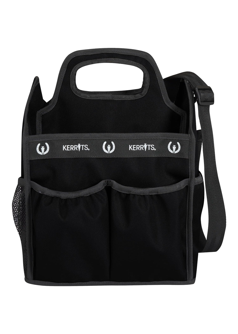 Kerrits Barn Caddy black exterior pockets enable quick gear access