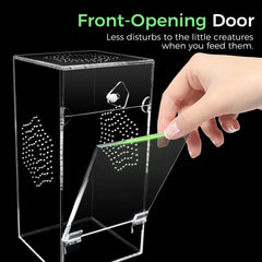 KERRLOTTE enclosure side-ventilation panel highlights precision airflow for stable humidity and species hydration.