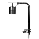 Kessil mounting arm AP700 setup improves overhead lighting coverage.