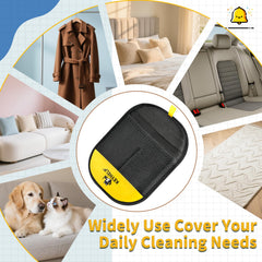 KEYHELP breathable mesh fabric glove provides comfortable extended cleaning sessions