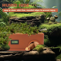 KFPSHLQE reptile hide entrance detail shows easy access for pets