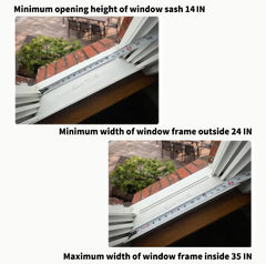 KGCCIZI Window Cat Perch Catio assembled demonstrates quick DIY setup