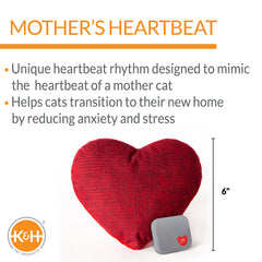 K&H heartbeat device closeup removable calming module.
