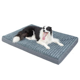 KHONSU PET dog bed mat plush-4in close-up showing cozy comfort for large dogs