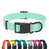 Collar impermeable Kidding Pets en color menta-verde para perros activos al aire libre.