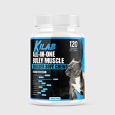 Kilab Pitbull All-in-One Soft Chew packaging highlights all-in-one formula for active dogs