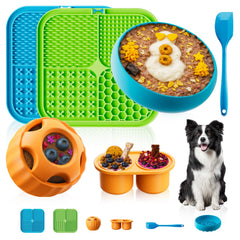 KILIN dog enrichment 6-piece set shown for interactive play and crate training