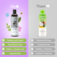 kin+kind acondicionador pelaje hidratado y brillante, ideal para mimos diarios.
