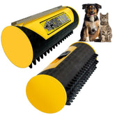 King Kanine pet grooming brush deshedding front view reduces loose fur for cleaner homes.