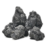 KINGRUI black lava rock close-up showing porous texture for natural aquariums