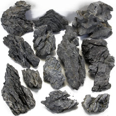 KINGRUI natural Seiryu rock stone dragon stone 11lb decor for realistic aquascapes.