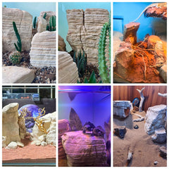 KINGRUI pagoda rock arrangement demonstrates easy placement for creative aquascapes.