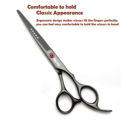 KINGSTAR down-curved scissors for lifting contours and precise detailing
