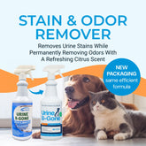 KINZUA ENVIRONMENTAL urine-b-gone laundry pre-spray: targets soiled fabrics for brighter results.