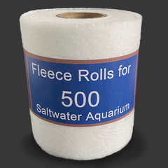 Kipwake replacement fleece roll closeup showing high-filtration efficiency for coral tanks