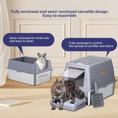 KITCATY top view demonstrates two configurations: enclosed and semi-enclosed for privacy or openness.