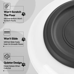 Kitwinney heat-resistant ceramic bowls are durable and easy to wipe clean.