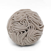 kmirepa light brown snuffle ball for dogs—interactive puzzle play.