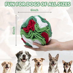 kmirepa snuffle ball foraging stimulation boosts canine cognitive engagement
