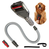 Kodahome dog hair vacuum attachment on Dyson for easy fur cleanup.