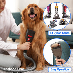 Kodahome extension hose adapter providing flexible grooming reach.