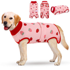 KOESON recovery-suit snap-closure shows easy dressing and secure post-op fit.