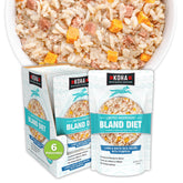 KOHA Bland Diet in a bowl ready-to-serve for sensitive-stomach dogs.