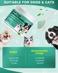Koite dog teeth powder fresh breath helps outings stay pleasant after meals