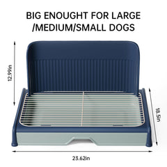KOLA PANDA litter box for small dogs supports easy housebreaking.