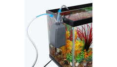Koller Products Aqua Lift integrated with drip system for reliable reptile terrarium irrigation.