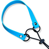 Kona Puppy waterproof strap closeup, showing durable Biothane that wipes clean.