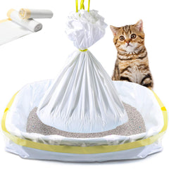 Bolsas KONE duraderas para arena de gato, ideal para uso diario.