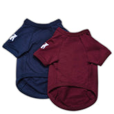 Koneseve dog shirt blue pack shows comfy stretch for daily walks.