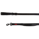 KONG Comfort ultra-durable traffic-padded-handle leash 6ft black for controlled walks in crowds.