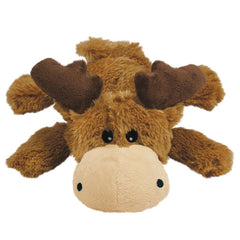 KONG Cozie two-pack shows assorted animal characters for indoor fetch.