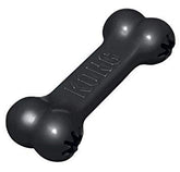 KONG Dog Goodie Bone Extreme Black chew, ideal for aggressive chewers and long-lasting fun.