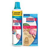 KONG Easy Treat 14oz tub with nozzle for mess-free stuffing.