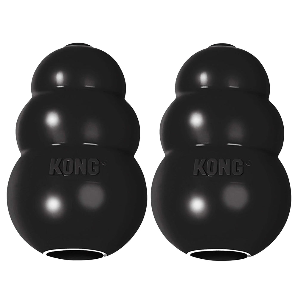 KONG Extreme: juguete negro resistente para masticadores potentes