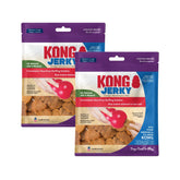 KONG Jerky Chicken two-pack front view highlights natural grain-free treats