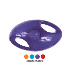 KONG Jumbler handles—easy pickup during rugged tug-and-fetch