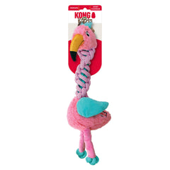 KONG Knots Twists side view — textured rope for chewing and interactive games