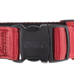 KONG Max HD D-ring and ID tag hardware ready for leash and tags.
