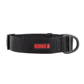 KONG Max HD padded collar side view shows rugged comfort for daily dog walks.