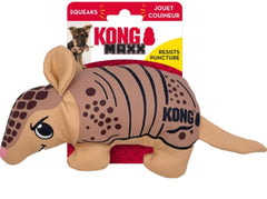 KONG Maxx Ballistic Armadillo small toy for tough chewers, ideal for fetch and tug.