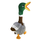 KONG Shakers Honkers Duck plush toy, long for tugging and shaking during fetch sessions.