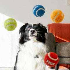 KONG Sport Softies dynamic bounce small supports engaging fetch and interactive play