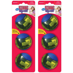 KONG Squeezz Action Ball shows durable bounce for fetch and chew sessions.