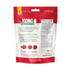 KONG Stuff'n Ziggies three-pack display for convenient multi-pack rewards.