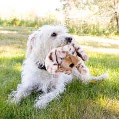 KONG Toughz double-squeaker design adds interactive excitement during play sessions
