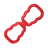 KONG Tug Toy in outdoor play scene showing durable rubber for interactive sessions.